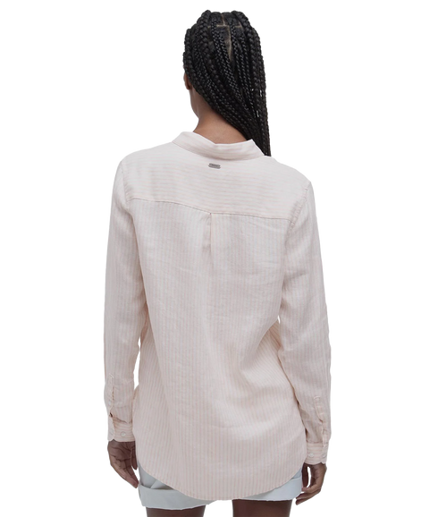 Barbour Marine Shirt - Primrose Pink Stripe