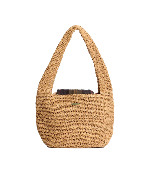 Barbour Lily Woven Tote Bag - Natural