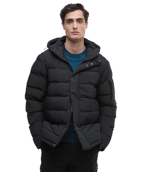Daleson Puffer Jacket - Black