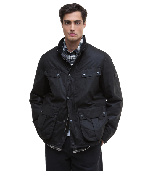 Dukeley Wax Jacket - Black