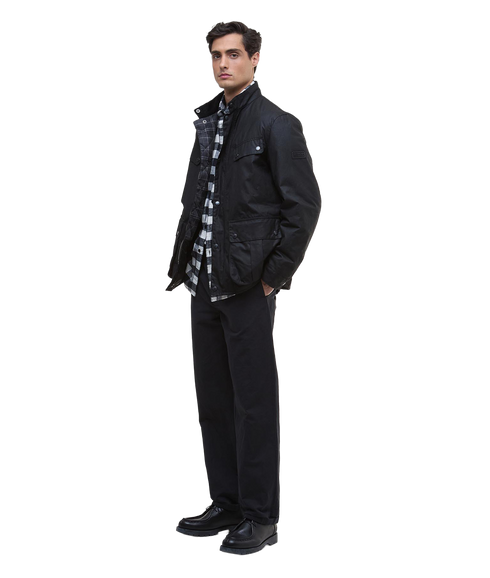 Dukeley Wax Jacket - Black