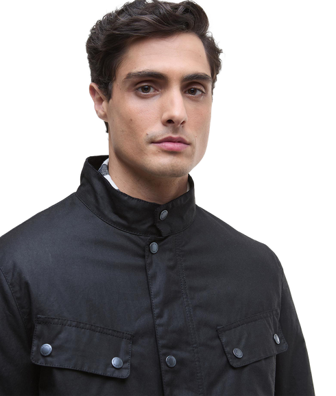 Dukeley Wax Jacket - Black
