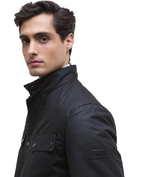 Dukeley Wax Jacket - Black