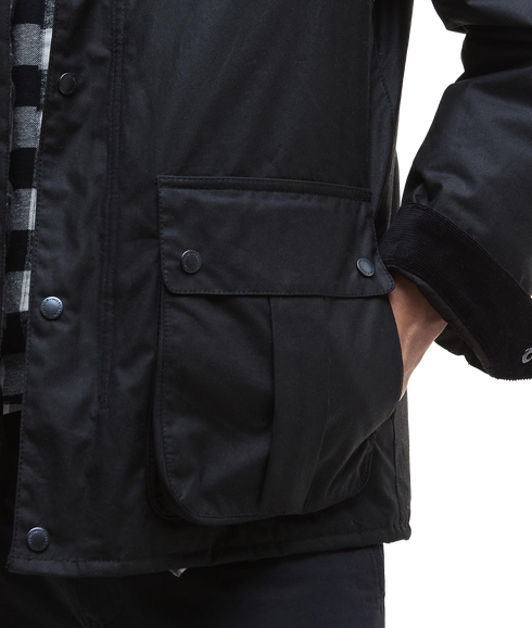 Dukeley Wax Jacket - Black