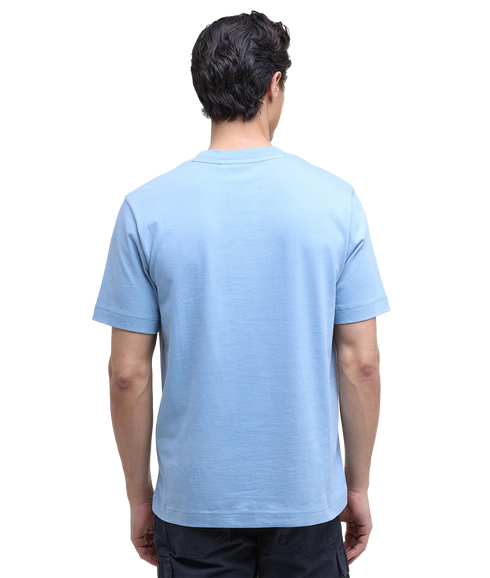 Topher Motorbike T-Shirt - Cool Blue