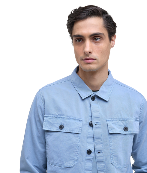 Arlo Overshirt - Cool Blue