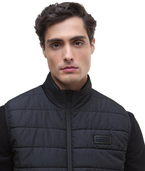 Aldon Quilted Gilet - Black