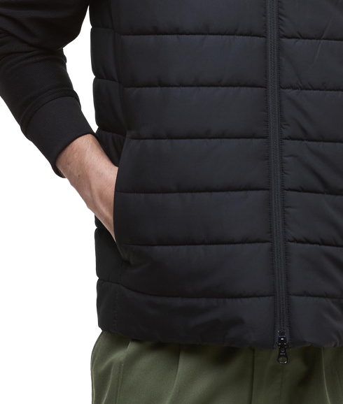 Aldon Quilted Gilet - Black