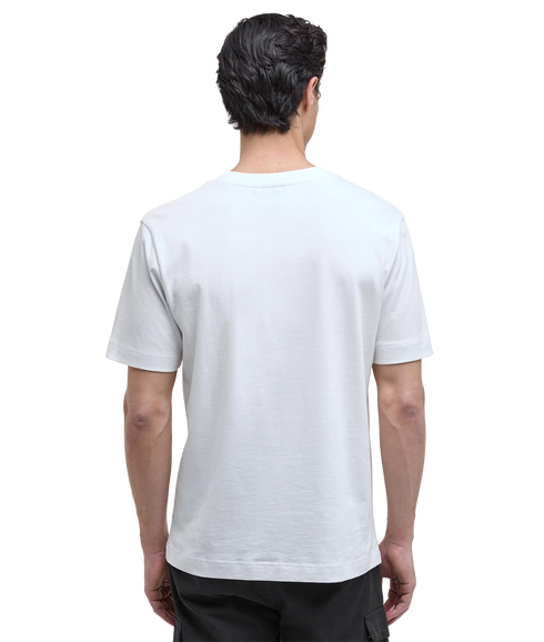 Morris Motorbike Graphic T-Shirt - Whisper White