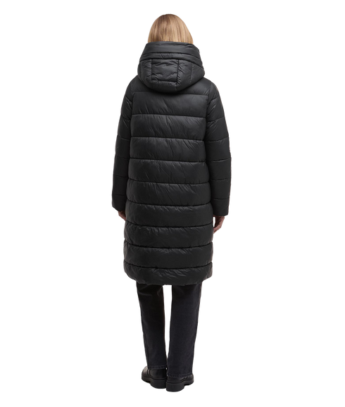 Longline Olivios Puffer Jacket - Black