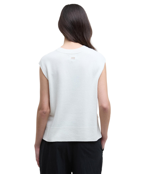 Lana Knitted Vest - Off White