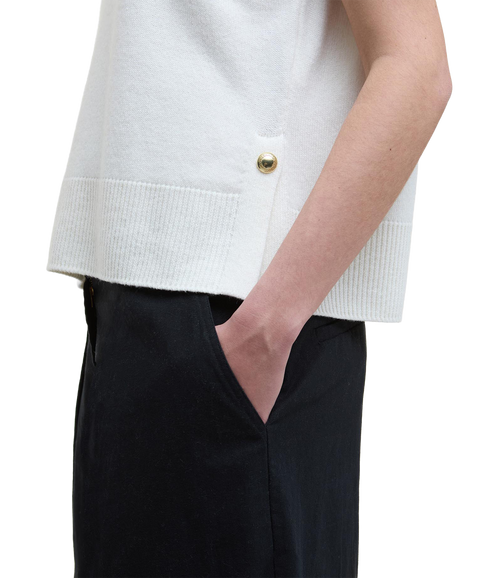 Lana Knitted Vest - Off White
