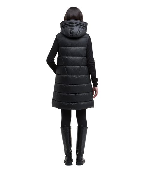 Cecilla Puffer Gilet - Black
