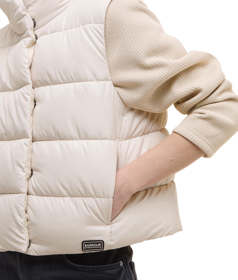 San Telmo Quilted Sweat - Jasmine