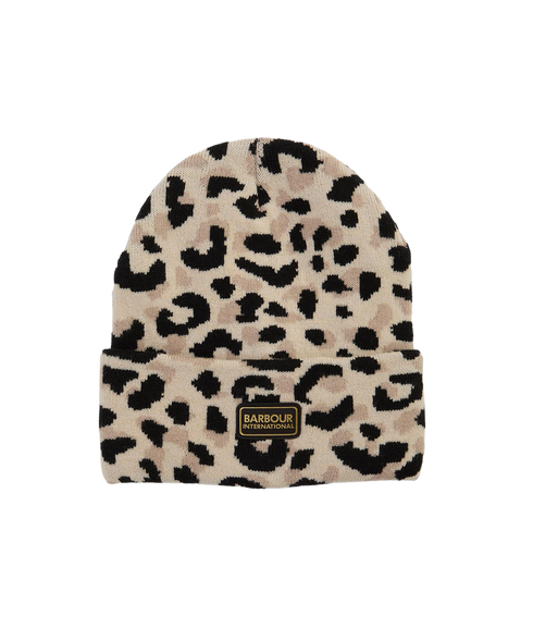 Harley Leopard Beanie Hat - Jasmine Leopard