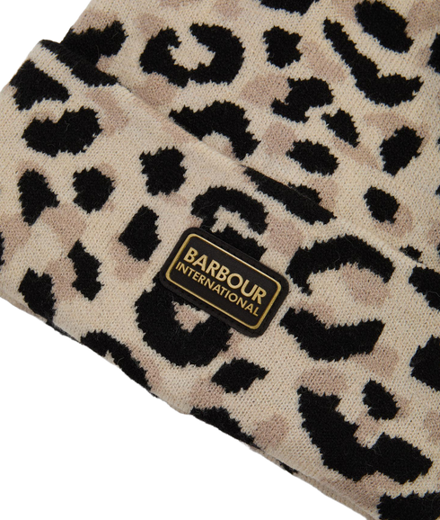 Harley Leopard Beanie Hat - Jasmine Leopard