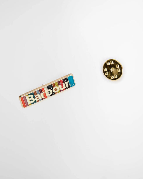 Barbour X Paul Smith Pin Badge - Barbour