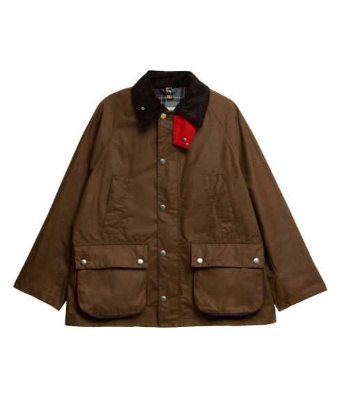 Barbour x Paul Smith OS Bedale Wax Jacket - Tan