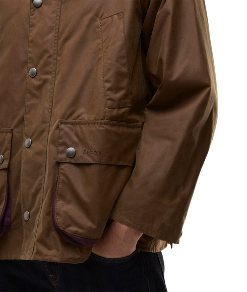 Barbour x Paul Smith OS Bedale Wax Jacket - Tan