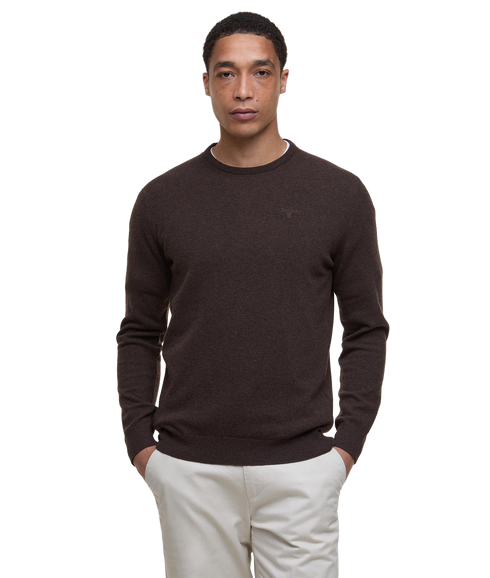 Essential Crew Neck Sweater - Dark Oak