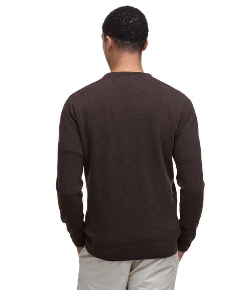 Essential Crew Neck Sweater - Dark Oak
