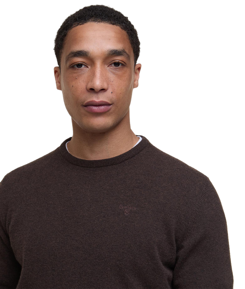 Essential Crew Neck Sweater - Dark Oak