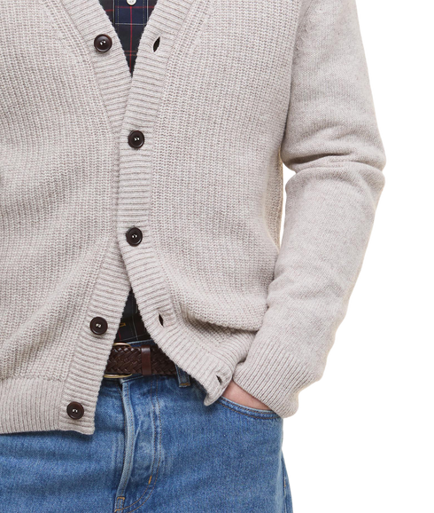 Mainland Knitted Cardigan - Mist
