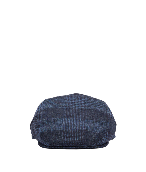 Deveron Tweed Flat Cap - Navy