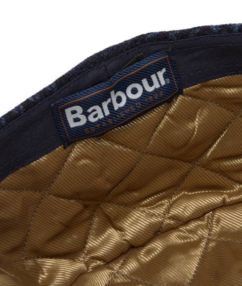 Deveron Tweed Flat Cap - Navy
