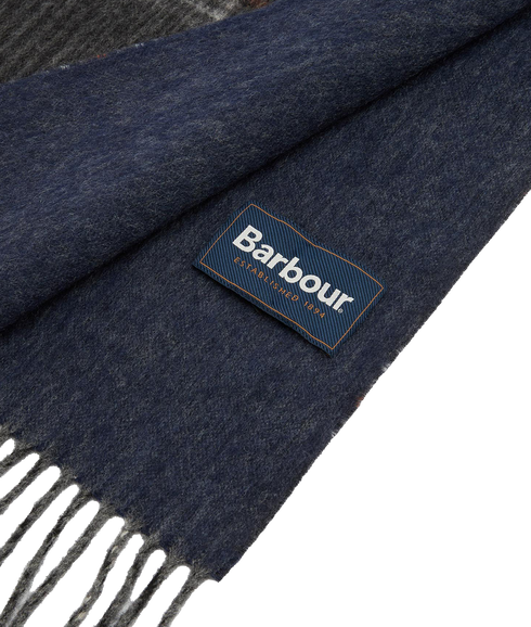 Marsden Reversible Scarf - Grey/Navy