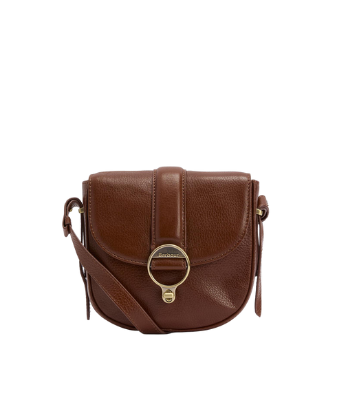 Elm Leather Crossbody Bag - Brown
