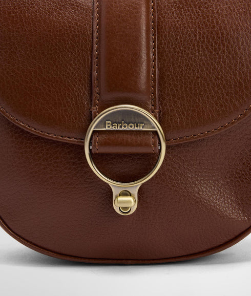 Elm Leather Crossbody Bag - Brown