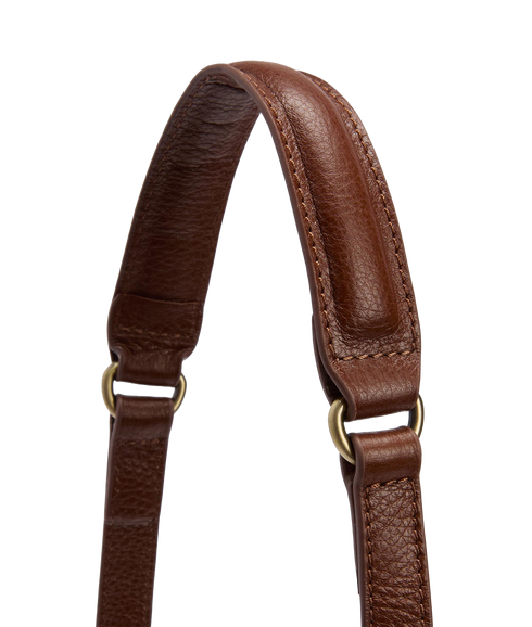 Elm Leather Crossbody Bag - Brown
