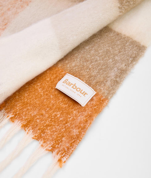 Marie Scarf - Mustard Check