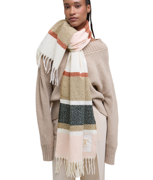 Paige Stripe Scarf - Multi