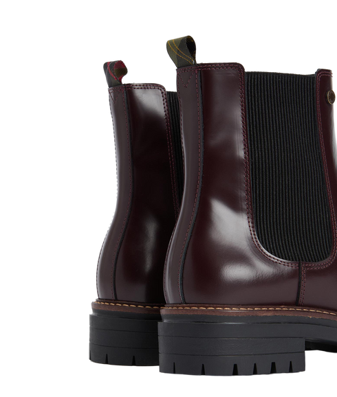 Marla Chelsea Boot - Cherry Glace