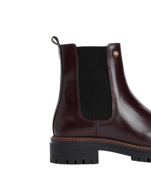Marla Chelsea Boot - Cherry Glace