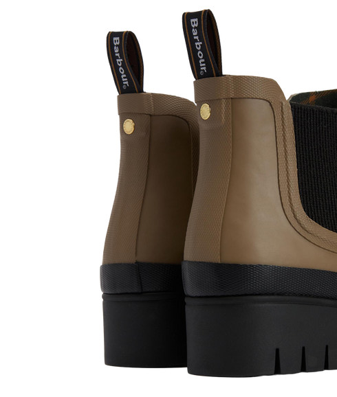 Halton Chelsea Welly - Military Brown/Black