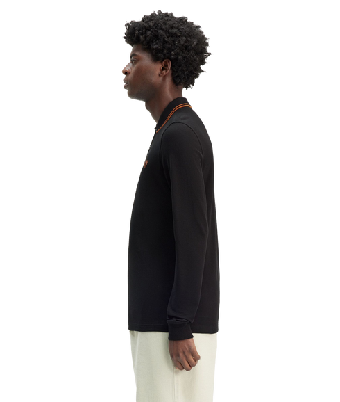 Twin Tipped Tennis Shirt - Black