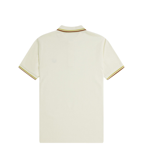 Twin Tipped Polo Shirt - Cream