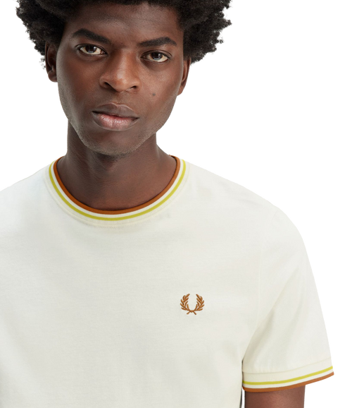 Twin Tipped T-Shirt - Cream