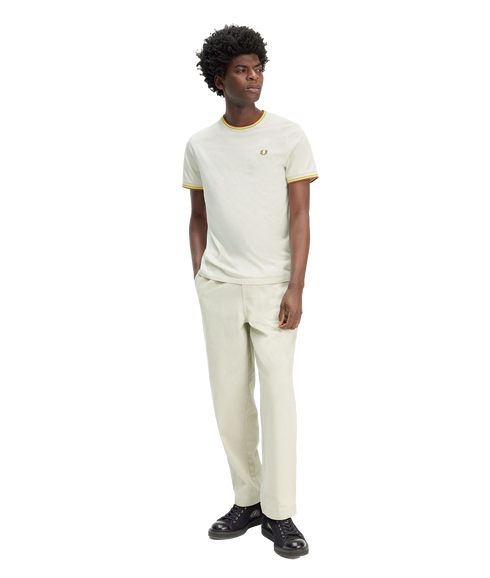 Twin Tipped T-Shirt - Cream