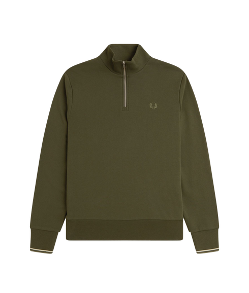 Half-Zip Sweatshirt - Green