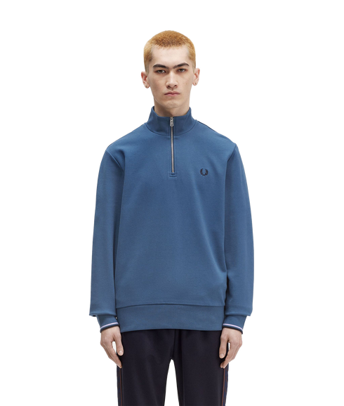 Half-Zip Sweatshirt - Blue