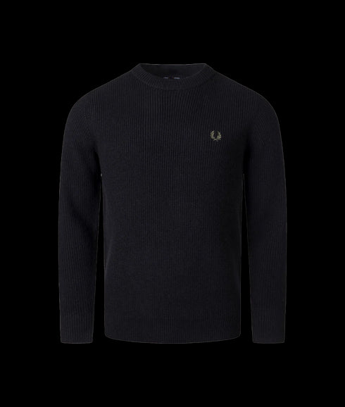Lambswool Jumper - Black