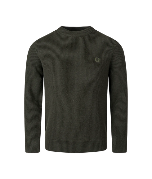 Lambswool Jumper - Green