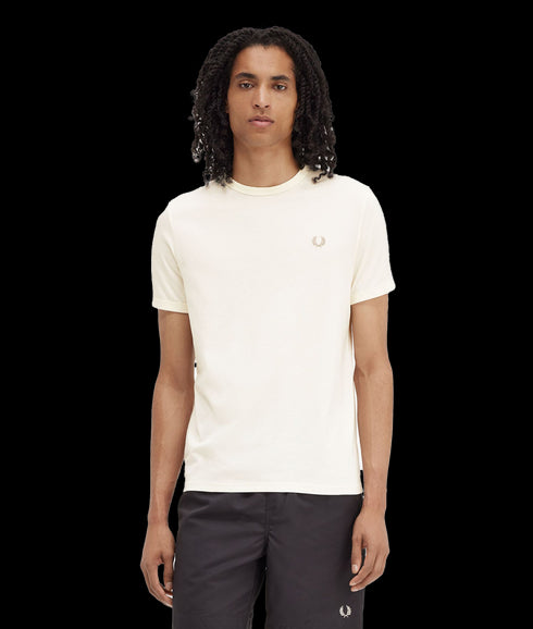 Ringer T-Shirt - Cream