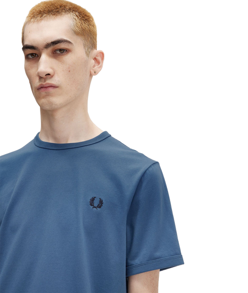 Ringer T-Shirt - Blue