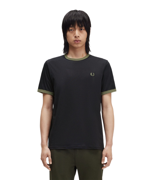 Ringer T-Shirt - Black