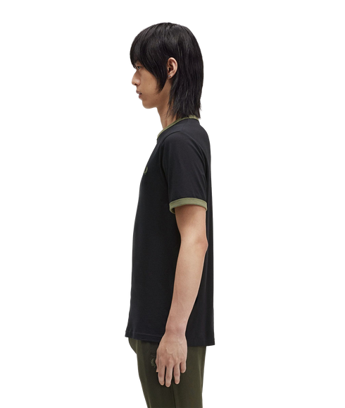Ringer T-Shirt - Black